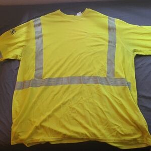 High-Visibility Yellow Safety T-Shirt